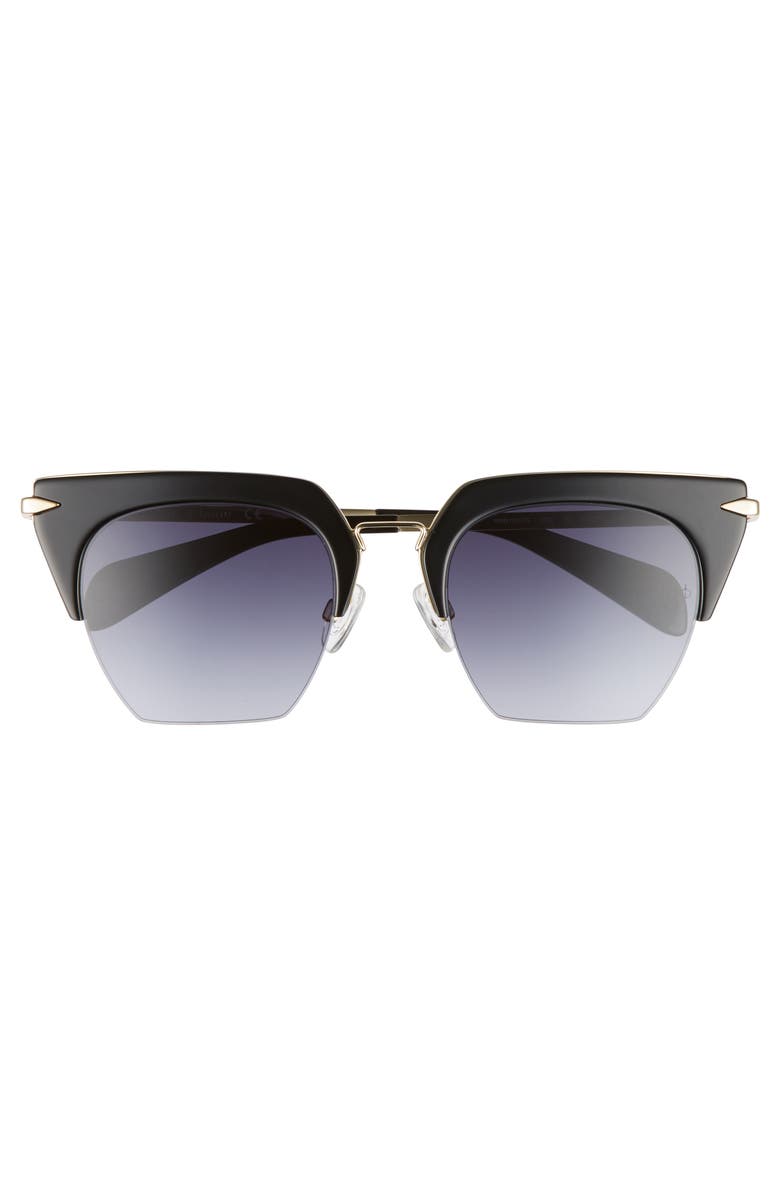 rag & bone 51mm Cat Eye Sunglasses, Alternate, color,