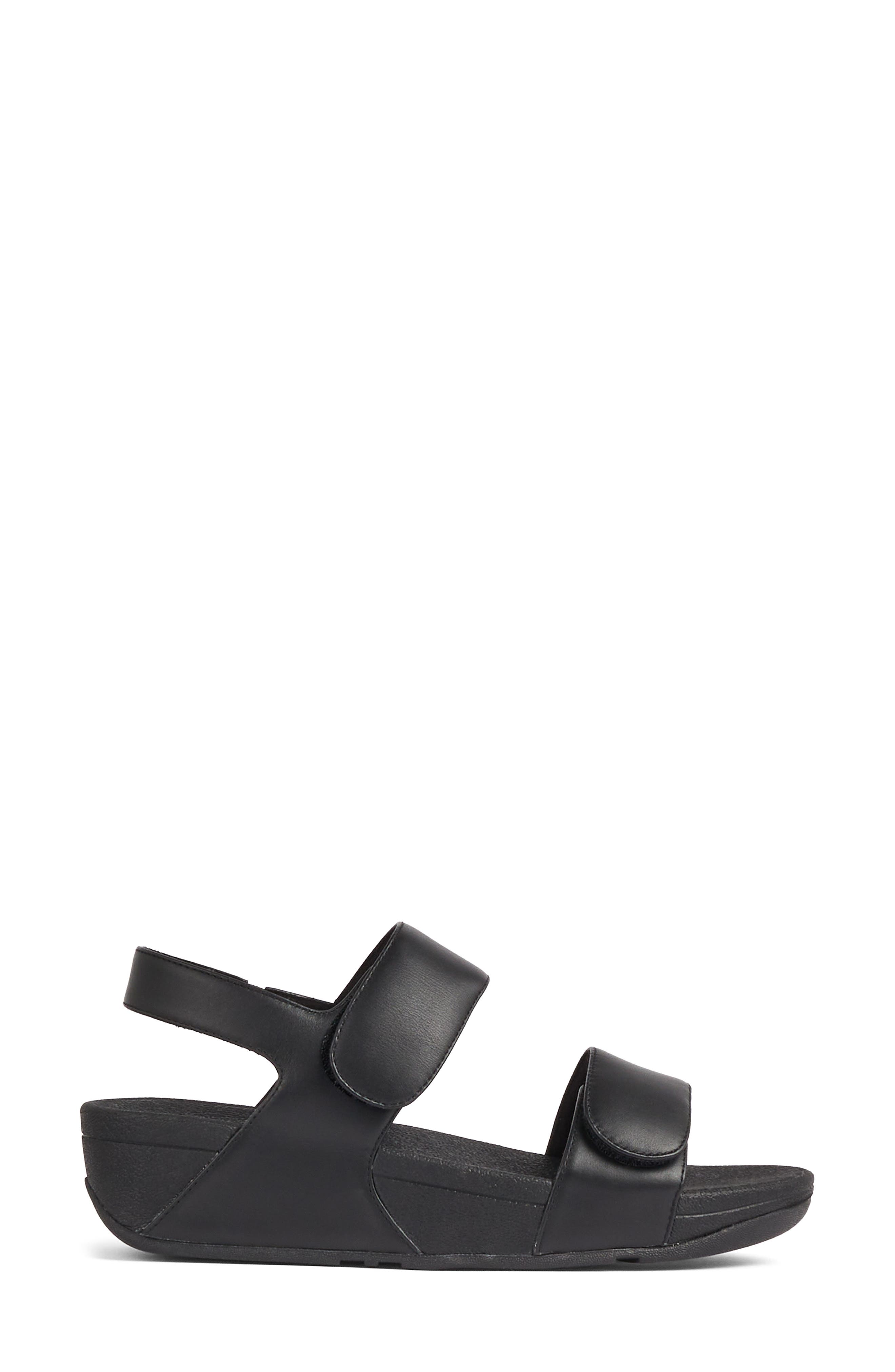 FitFlop Lulu Slingback Sandal, Alternate, color, All Black