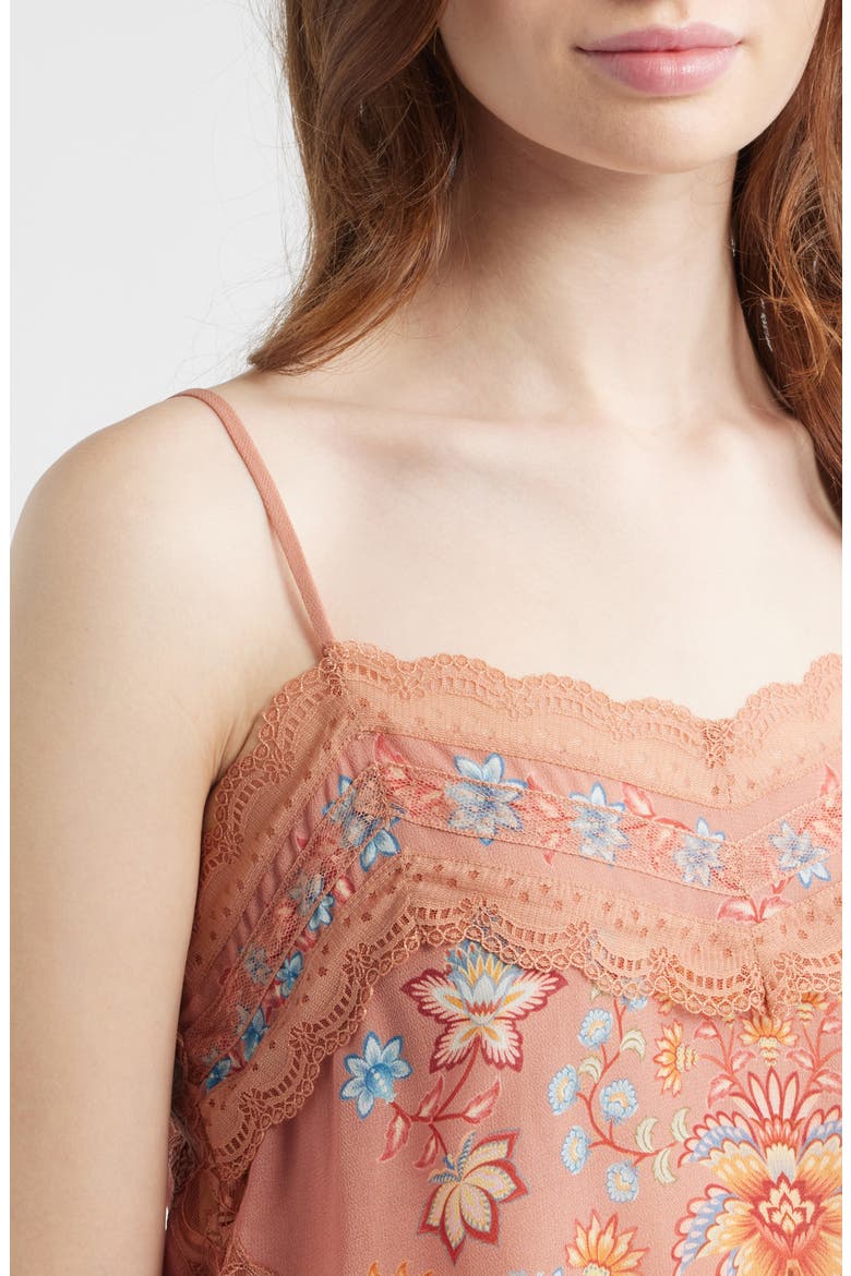 Mocha Ties Lace Camisole, Alternate, color, BOHO ENCHANCE MOCHA