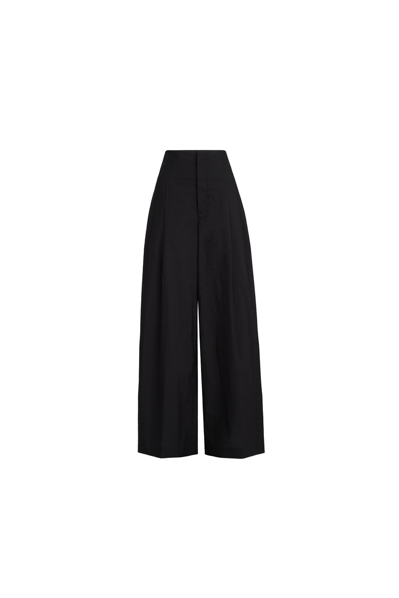 Maxi trousers, Alternate, color, Black