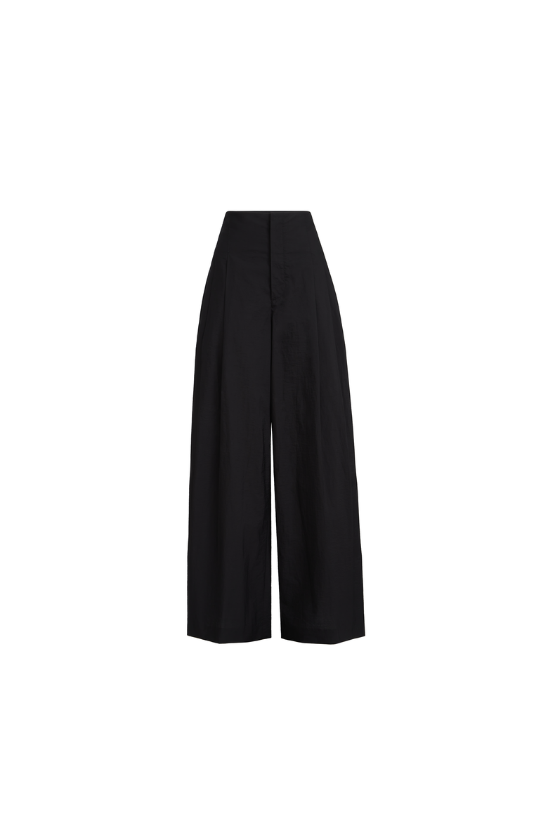 Brunello Cucinelli Maxi trousers, Alternate, color, Black