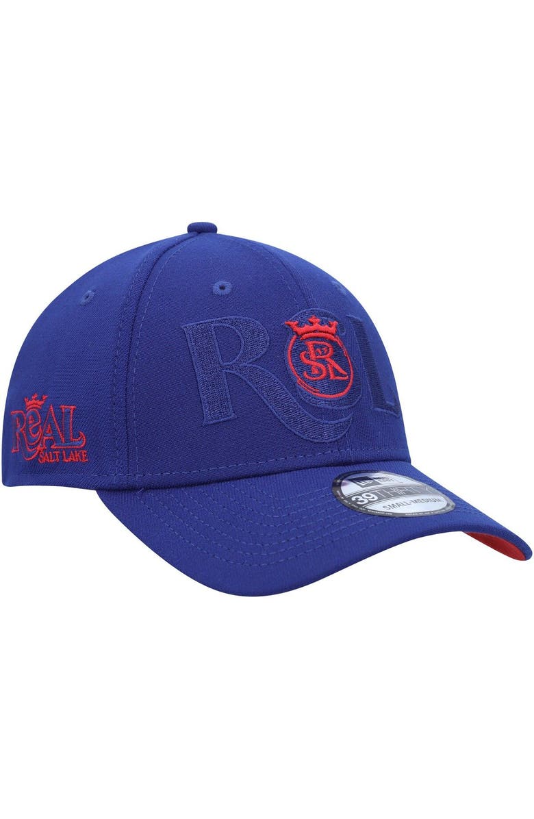 New Era Men's New Era Blue Real Salt Lake Kick Off 39THIRTY Flex Hat, Main, color, 