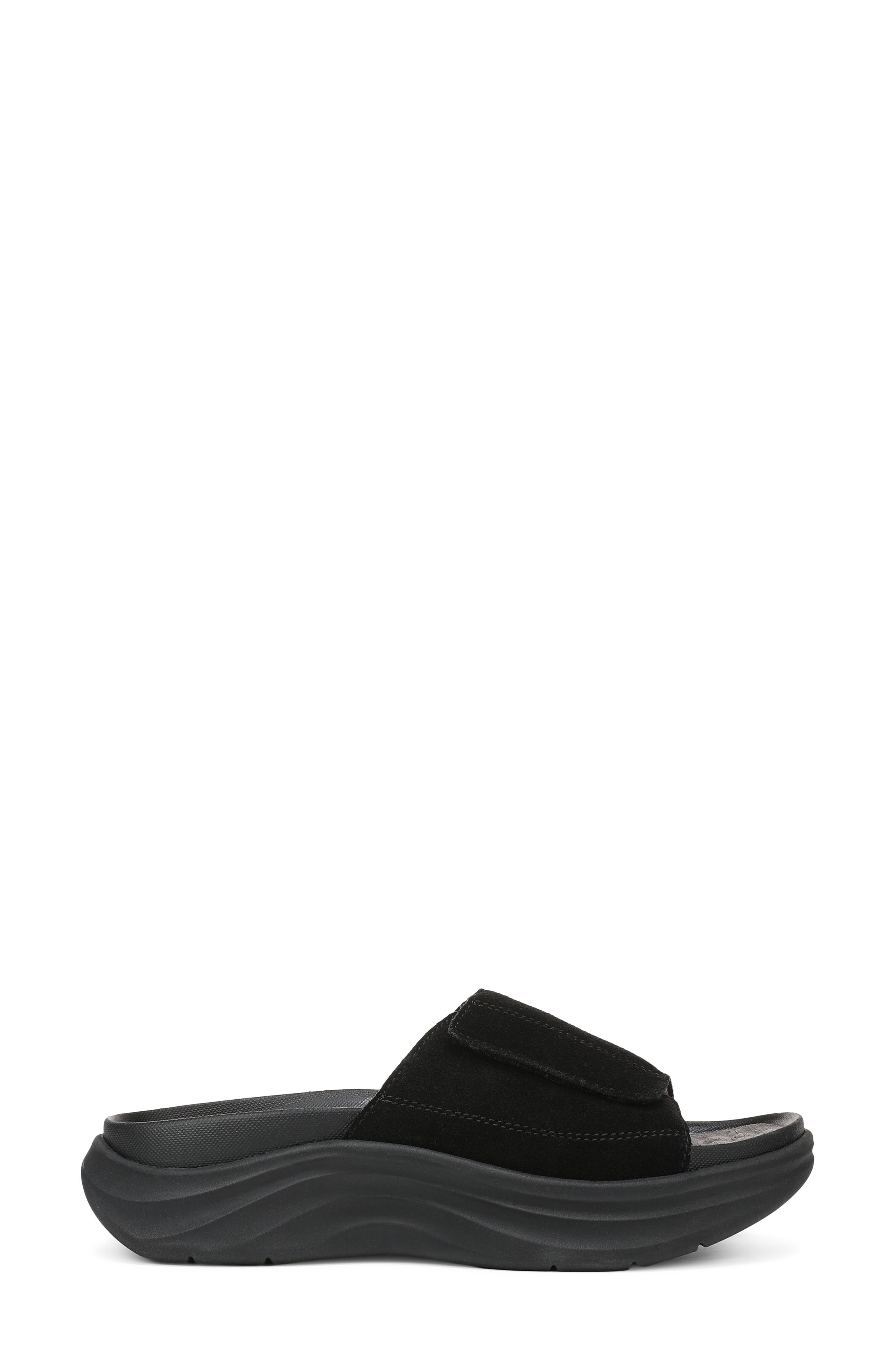 Dr. Scholl's Feel Calm Slide Sandal, Alternate, color, Black