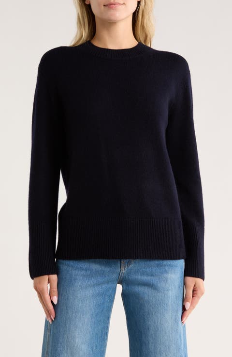 Crewneck Wool & Cashmere Sweater