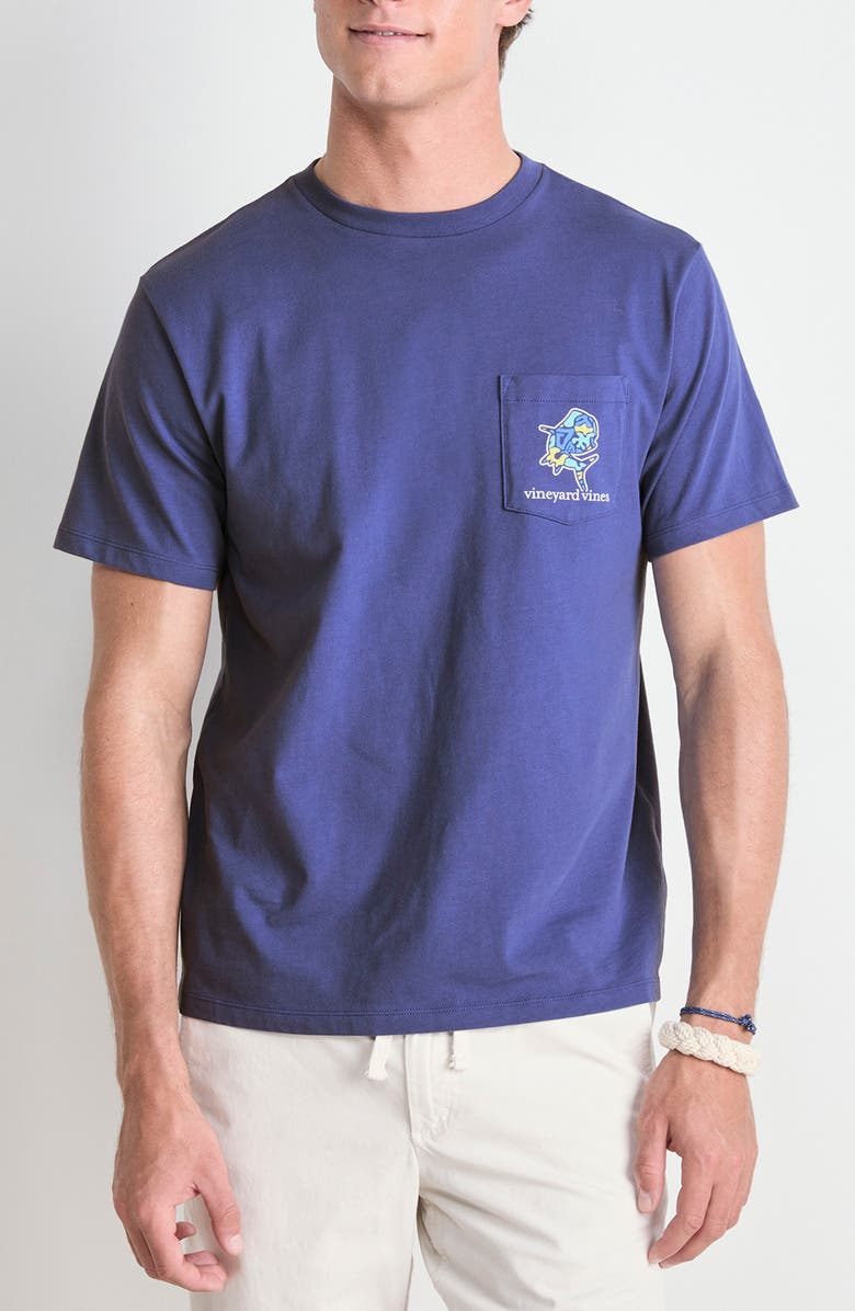 vineyard vines Mahi-Mahi Cotton Graphic T-Shirt, Main, color, 