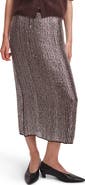 rag & bone Lili Beaded Georgette Midi Skirt