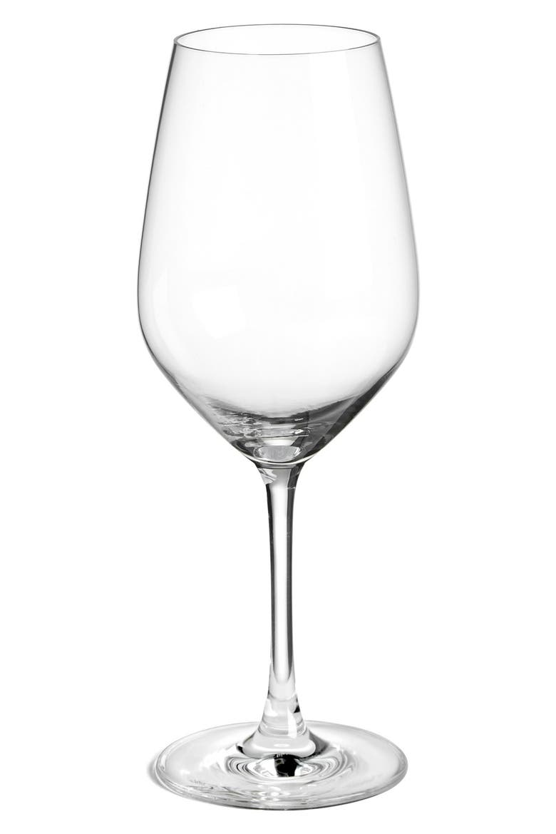 Set of 6 Forte Red Wine Glasses, Main, color, CLEAR
