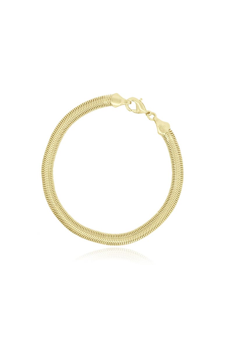 Silk Snake Bracelet, Main, color, Gold Filled Over Brass