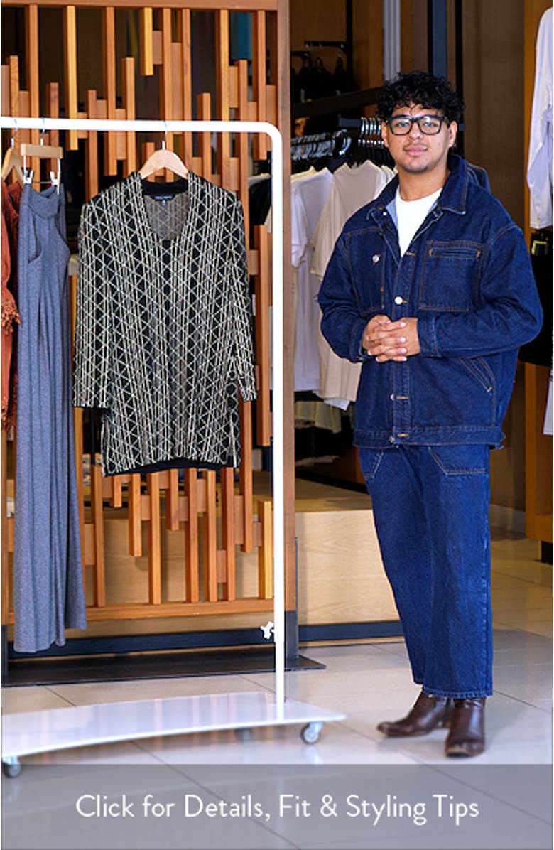 Art Deco Metallic Tunic, sales video thumbnail