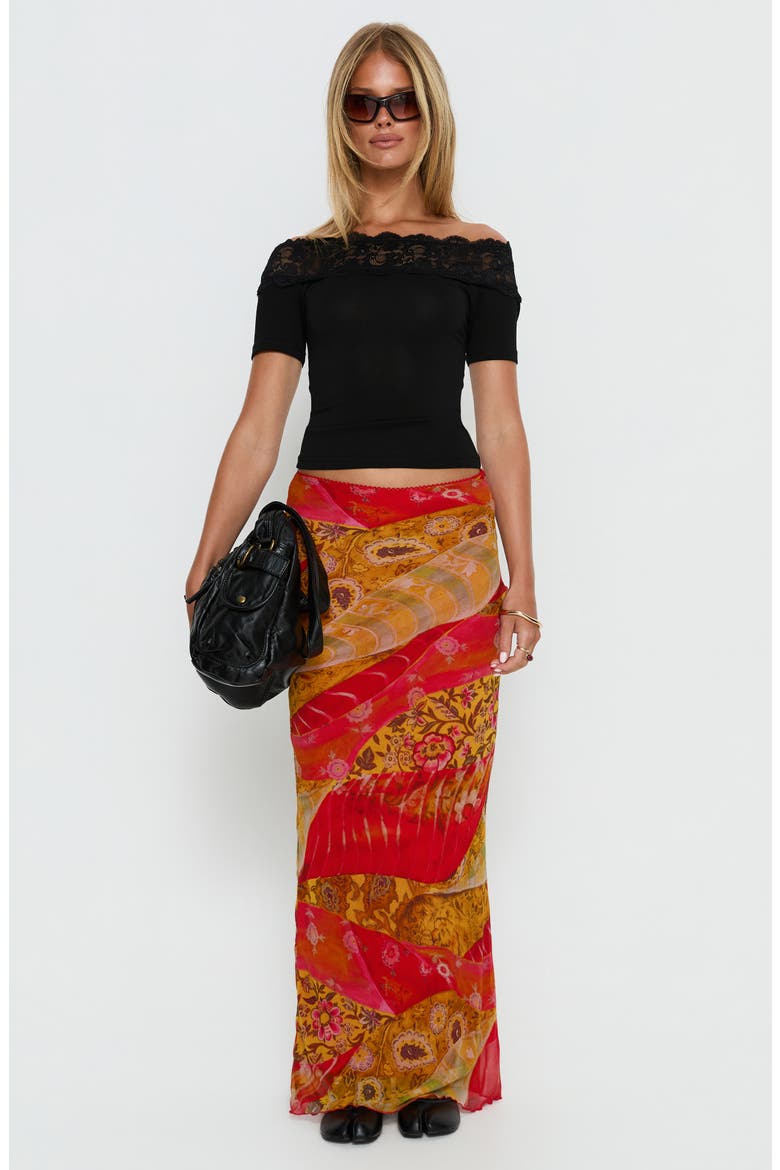 Rowana Maxi Skirt, Alternate, color, MULTI PAISLEY