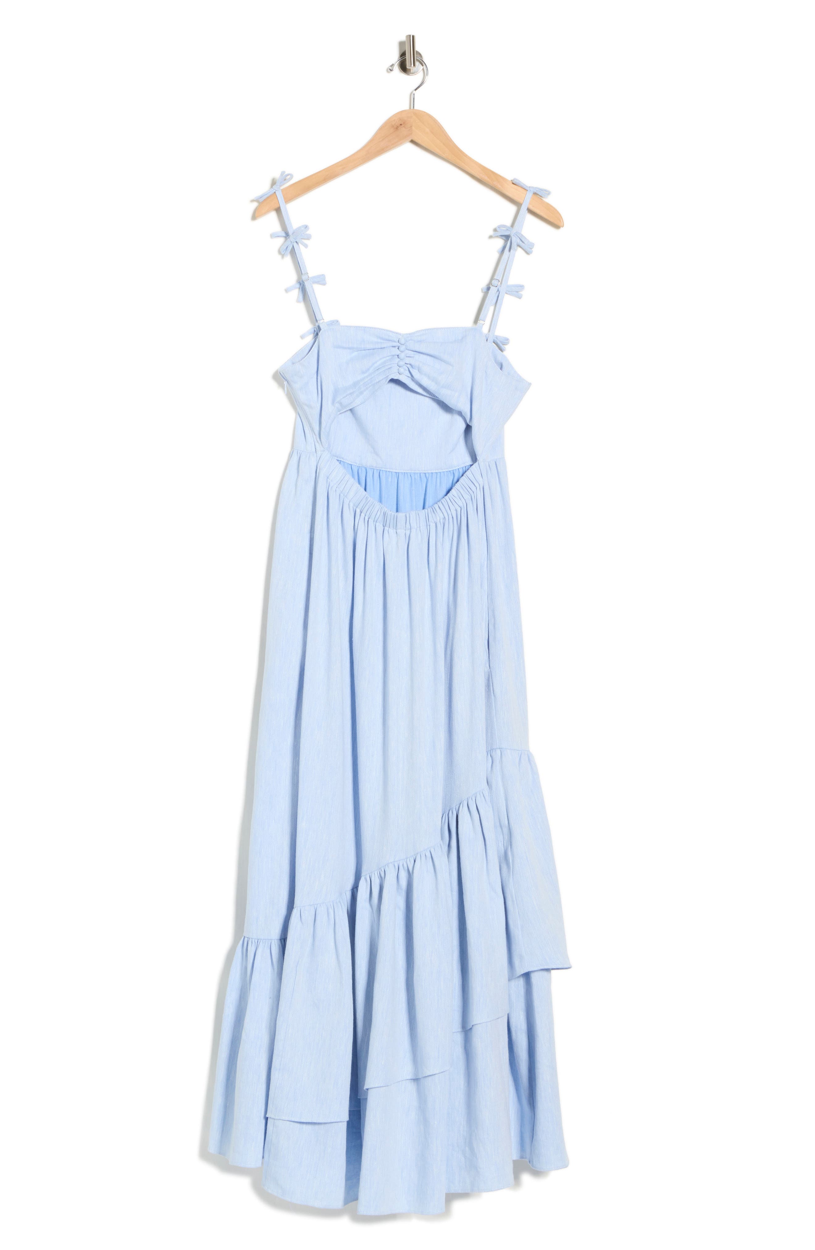Bailey Linen & Cotton Blend Midi Sundress - image 2
