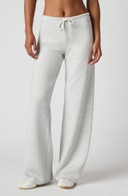 Florence by Mills Wide Leg Jersey Rib Sweatpants