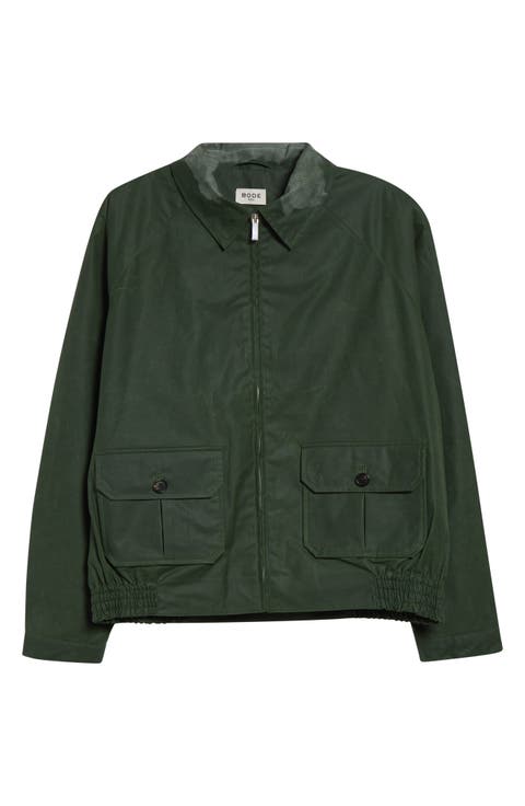 Waxed Cotton Coach's Jacket