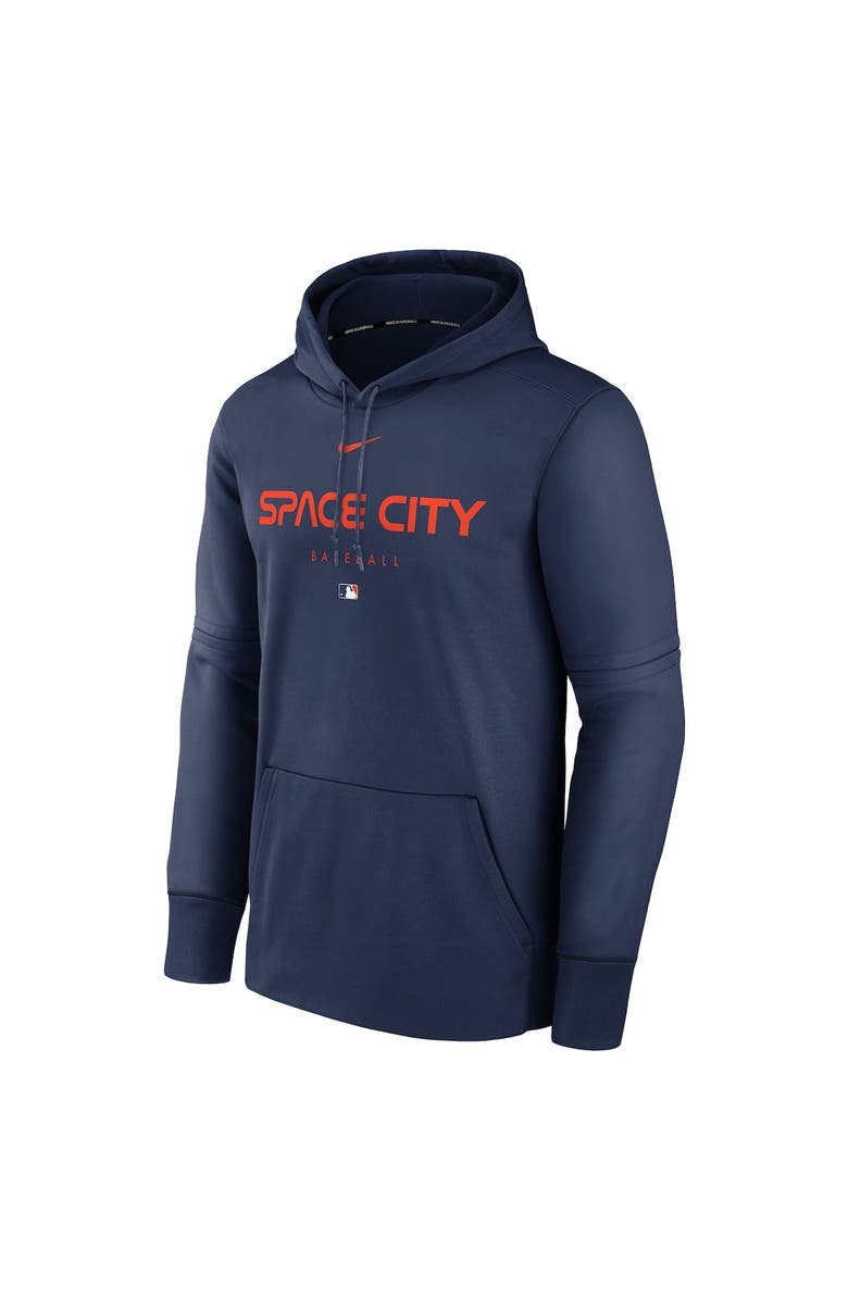 Nike Men's Nike Navy Houston Astros 2023 City Connect Pregame Performance Pullover Hoodie, Alternate, color,