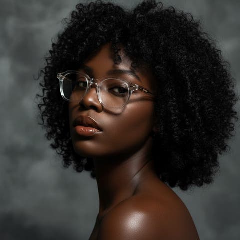 Clearview 46mm Geometric Eyeglasses