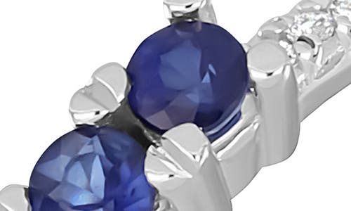 Bony Levy El Mar 18k Gold Gemstone & Diamond Stackable Ring In Blue