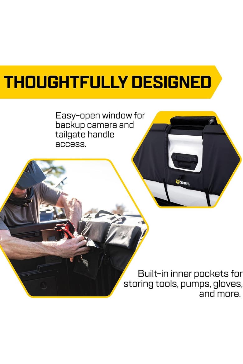 Water-Resistant Tailgate Pad for Truck Bike Transport, Alternate, color, Black