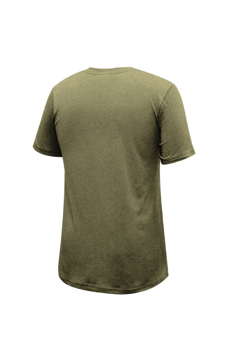 Soleworks Unisex Heather Green Beast Mode Richter Gym T-Shirt, Alternate, color,