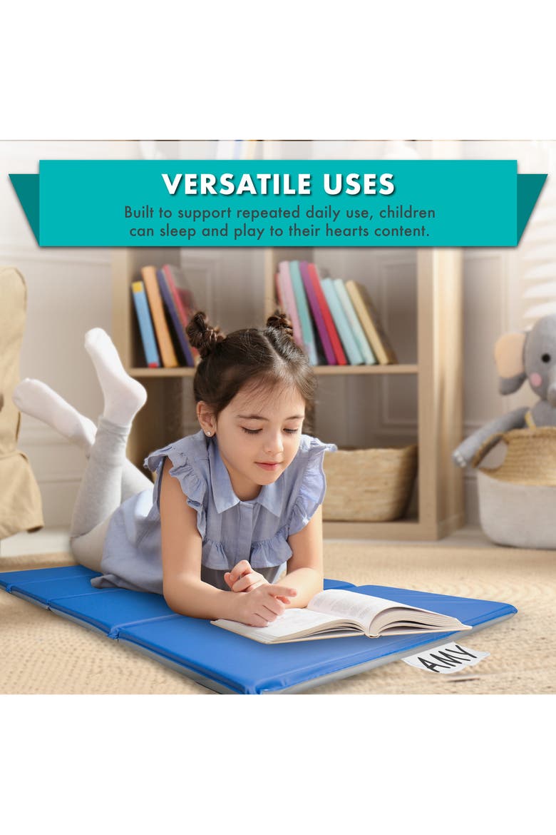 Four-Fold Kids Rest Mat, Alternate, color, 45 in