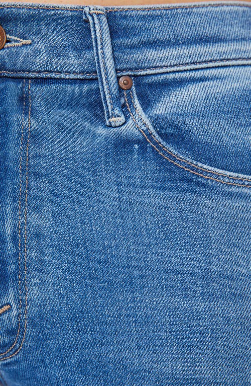 Mother The Runaway Flare Leg Jeans In Blue