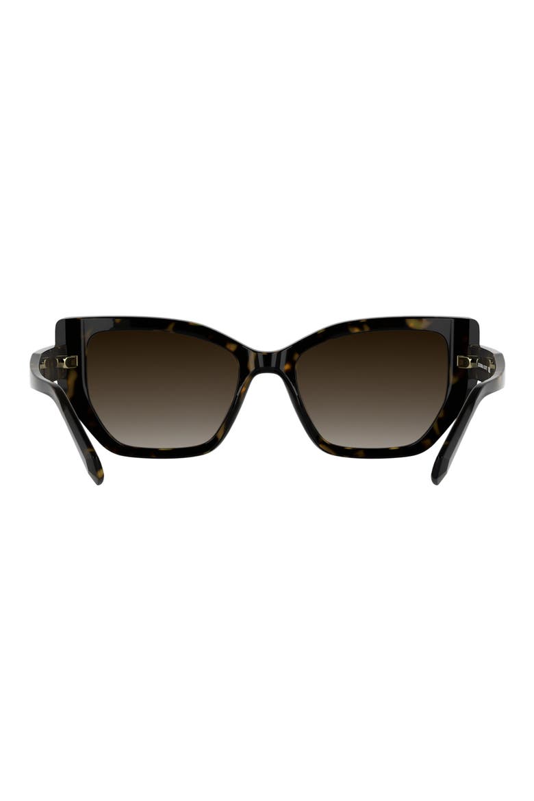 Dira 56mm Butterfly Sunglasses, Alternate, color, DARK TORTOISE