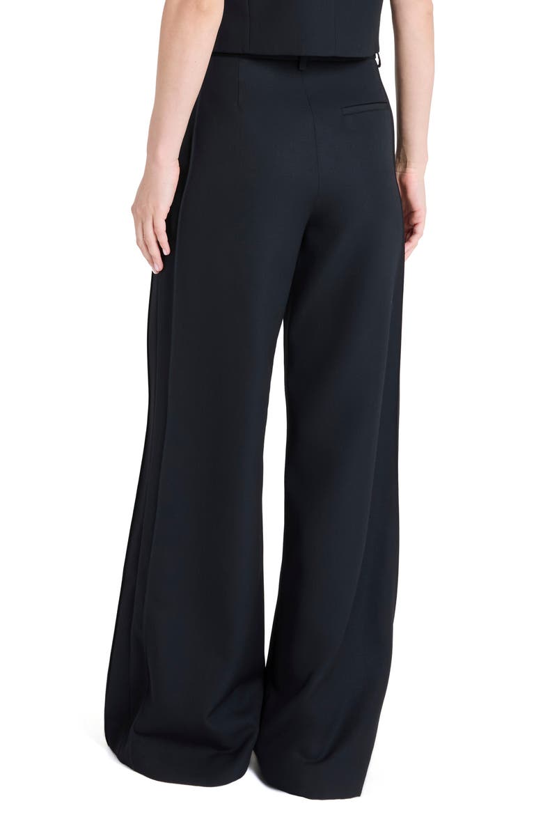 Bond Street Virgin Wool Pants, Alternate, color, BLACK