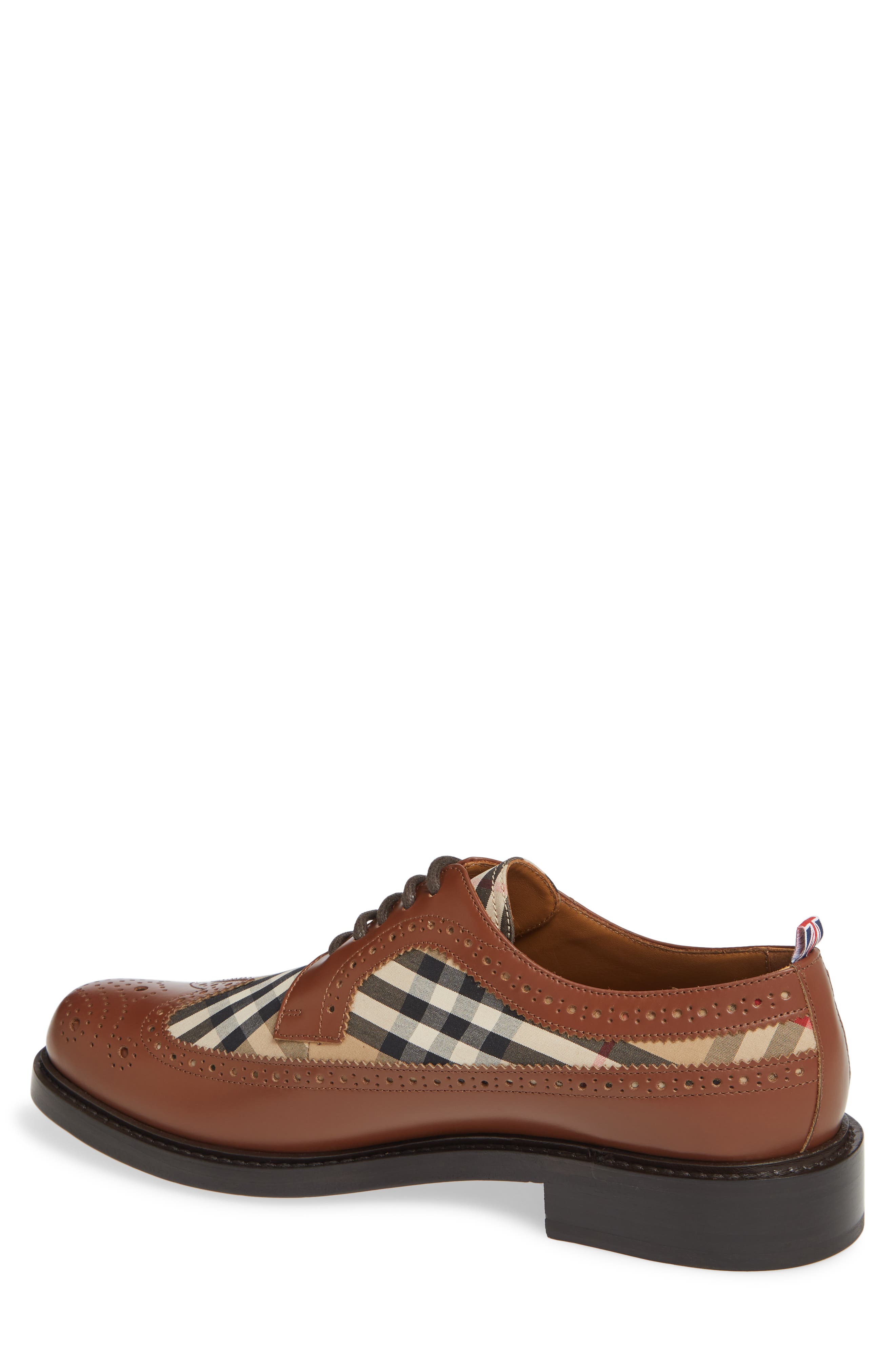 Burberry Arndale Wingtip, Alternate, color, 