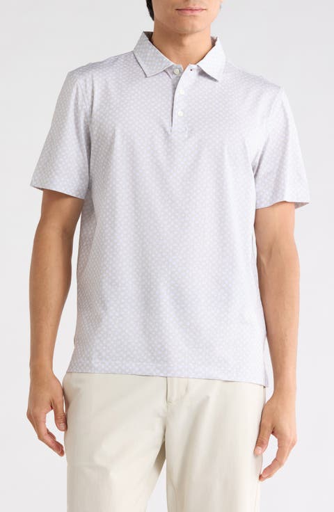Stretch Cotton Knit Polo