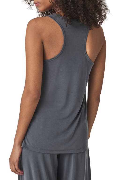 Splendid Giada Jersey Tank In Gray