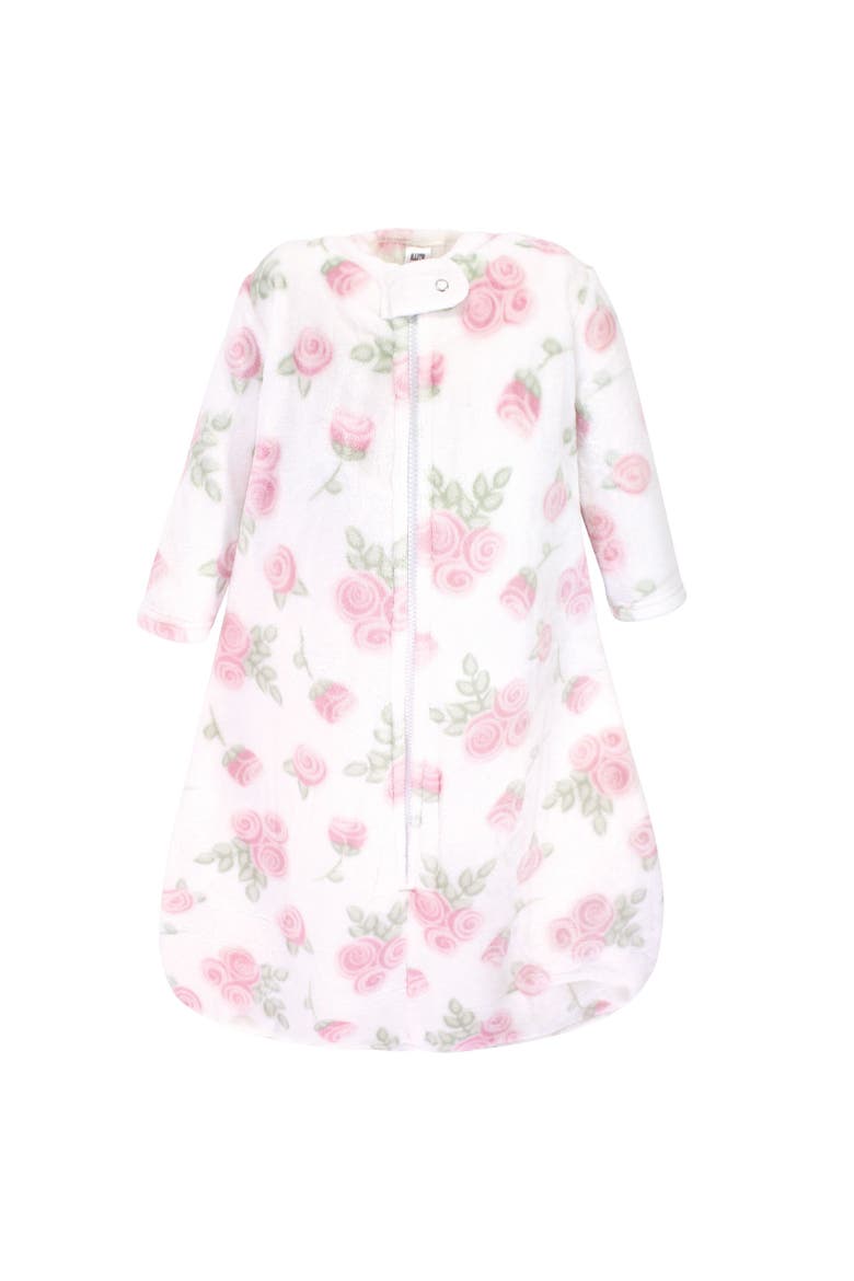 Flannel Sleep Sack with Plush Full-Arm Coverage, Main, color, Pink Rose