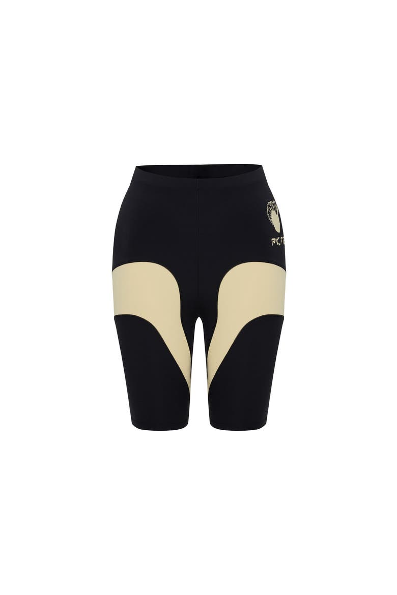 Boomerang Biker Short, Alternate, color, BLACK