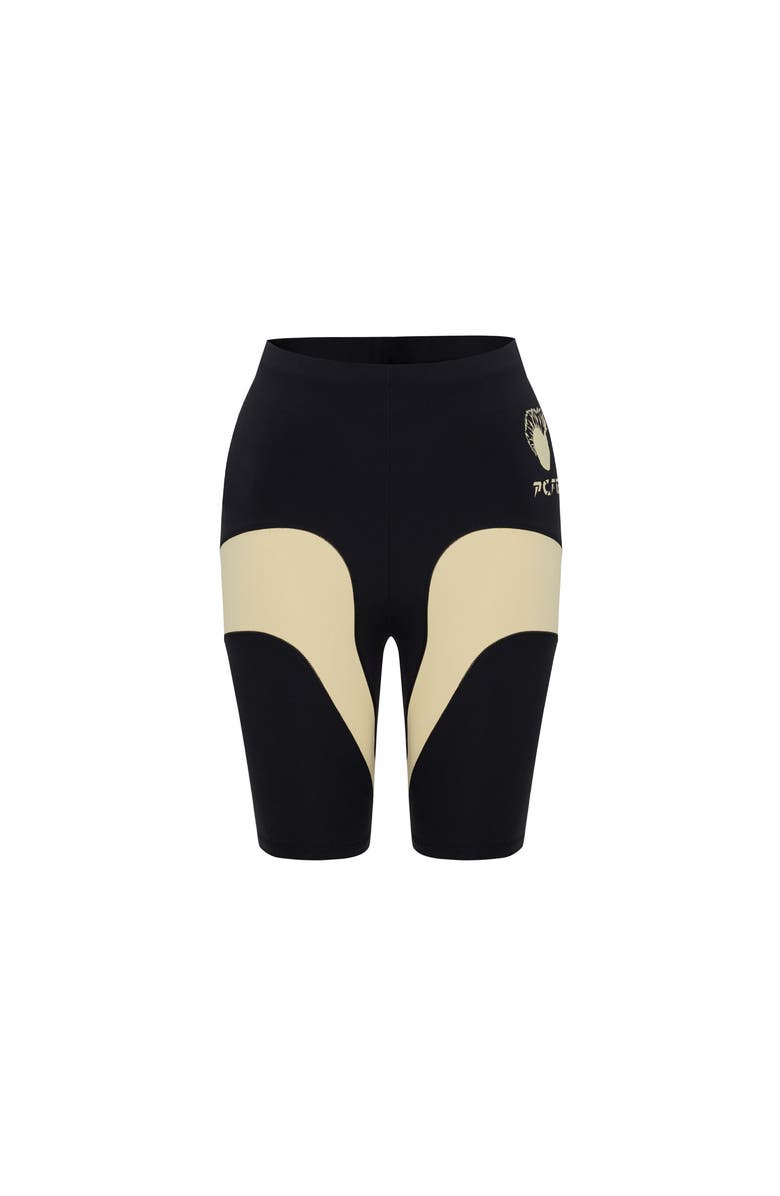 PCFG Boomerang Biker Short, Alternate, color, Black