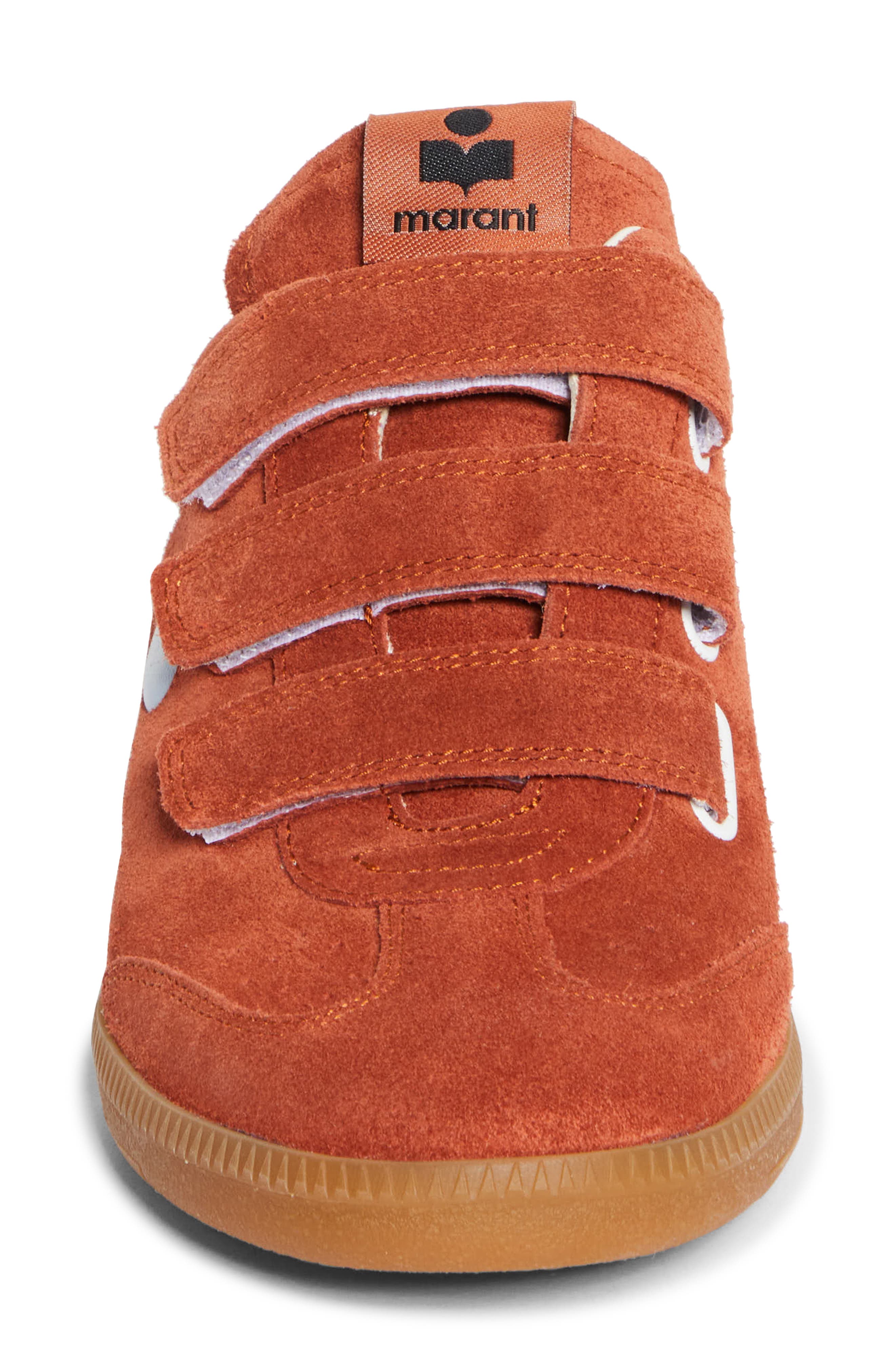 Beth Low Top Sneaker, Alternate, color, BRLB BRICK/ LIGHT BLUE