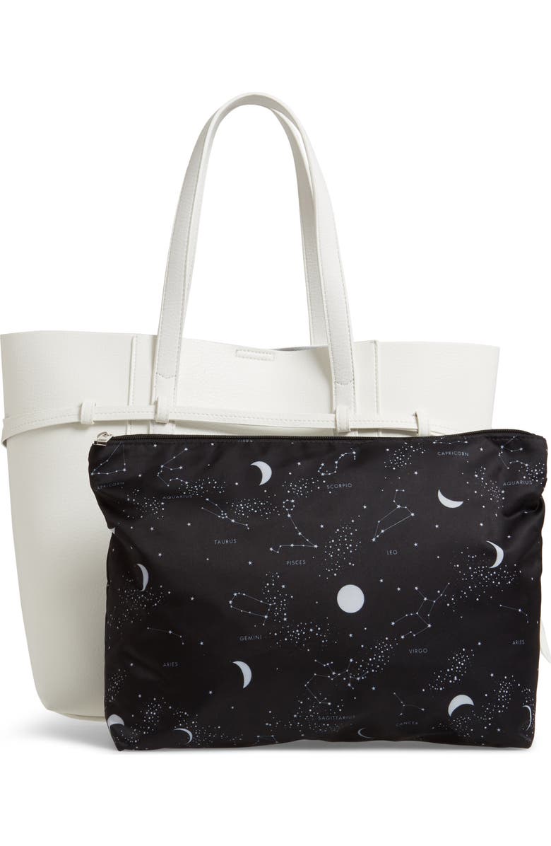 Malibu Skye Faux Leather Carryall Tote, Alternate, color,