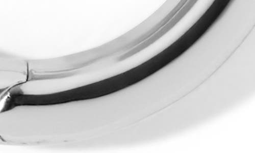 Jennifer Fisher Lilly Hinged Hoop Earrings In Silver