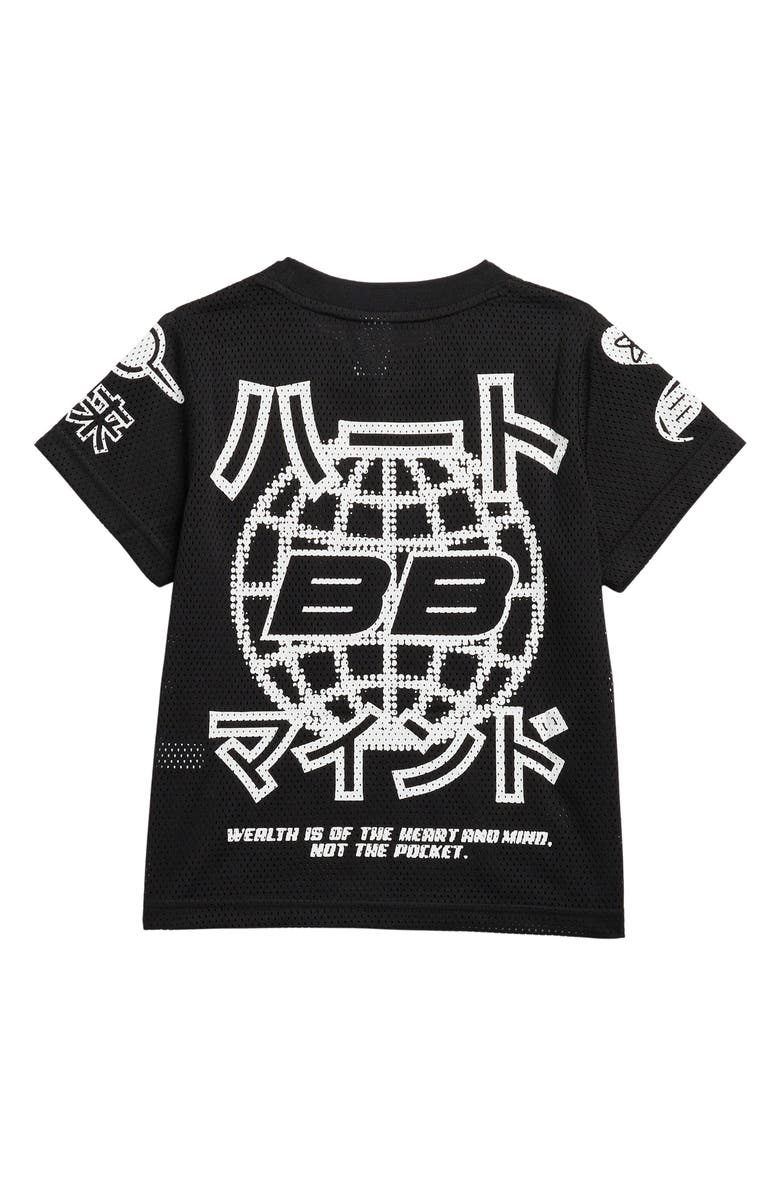 Billionaire Boys Club Kids' BB Pilot Head Graphic T-Shirt, Alternate, color, Black