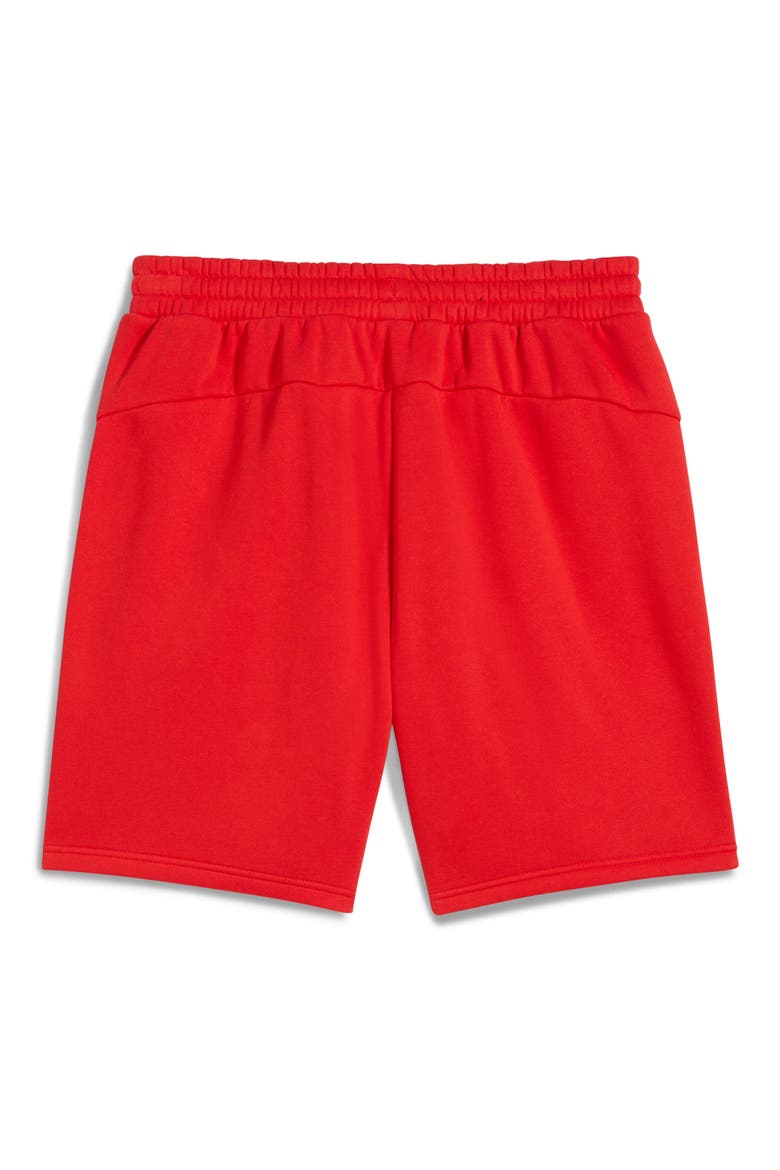 Formula 1® Essential Logo Fleece Sweat Shorts, Alternate, color, POP RED