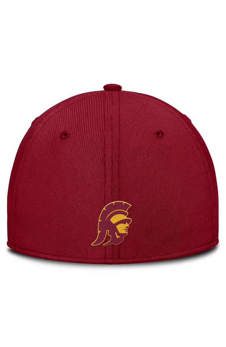 Nike Men's Nike Cardinal USC Trojans 2025 Dugout Coaches Rise Swoosh Performance Flex Hat, Alternate, color, 
