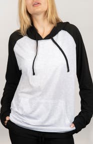 BURNSIDE Raglan Sleeve Hoodie