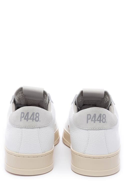 P448 Jack Sneaker In All White