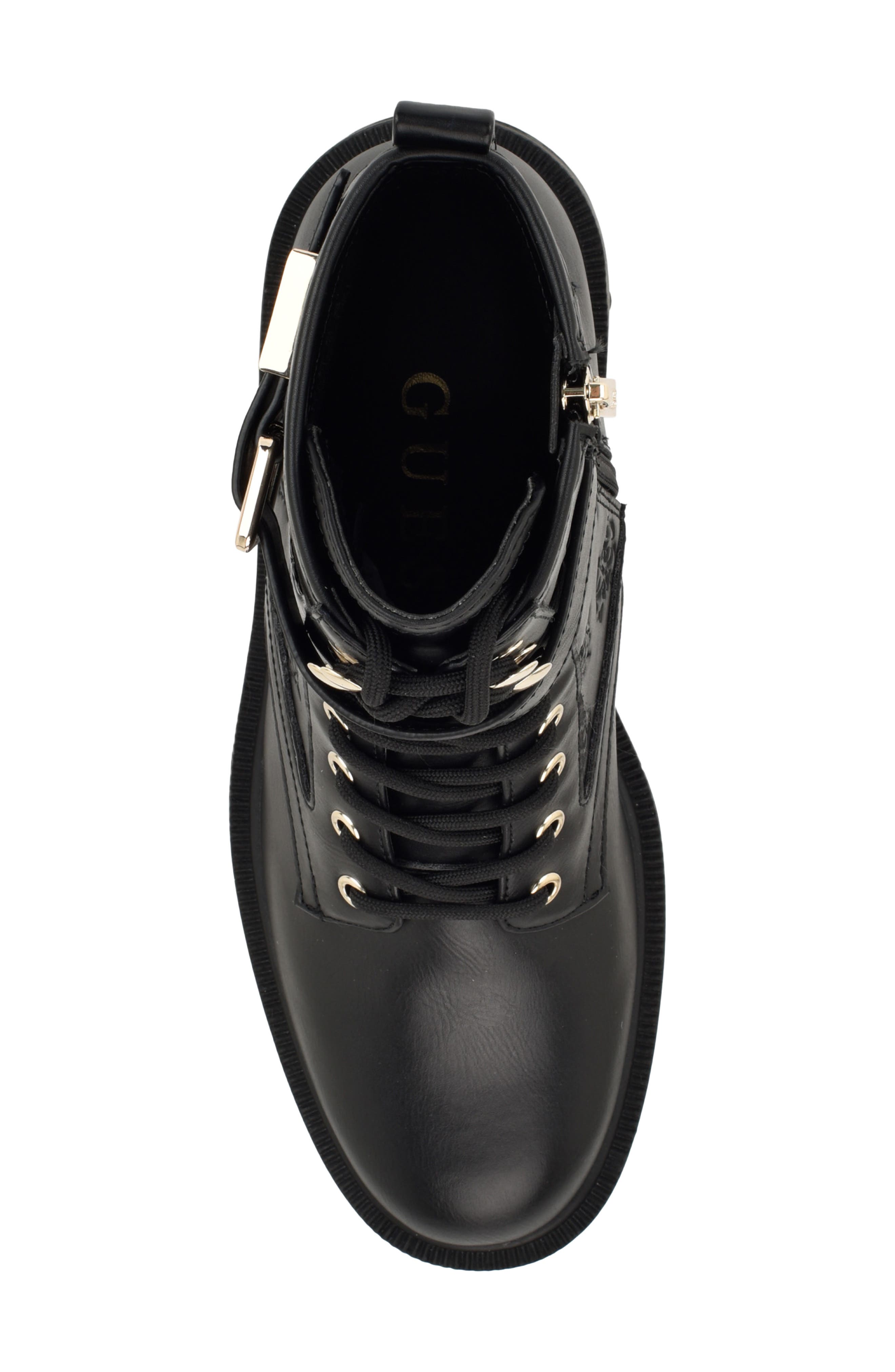 Fellini Combat Boot, Alternate, color, BLACK 001