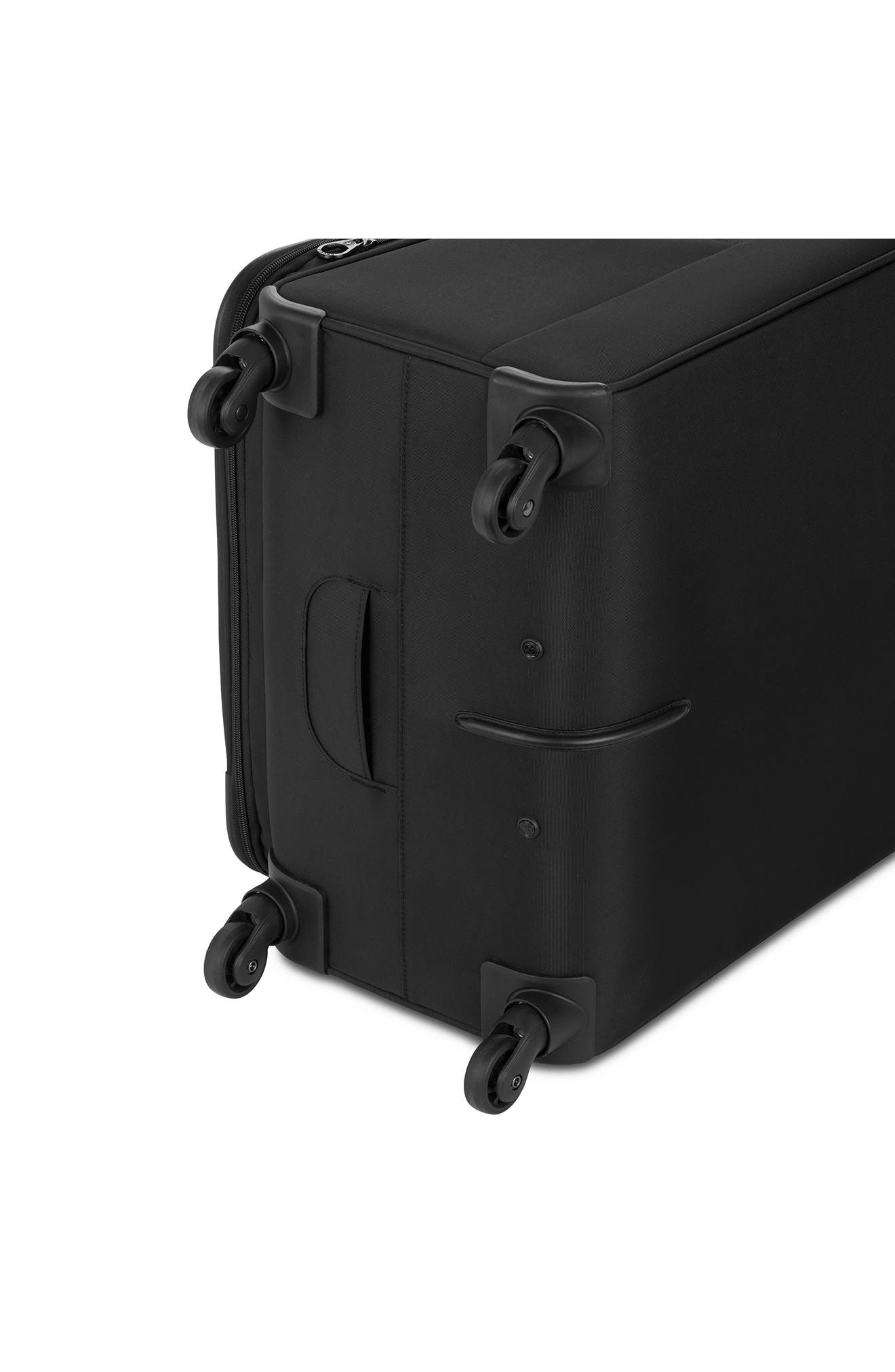 SWISSGEAR 24-Inch Softside Spinner Luggage, Alternate, color, Black