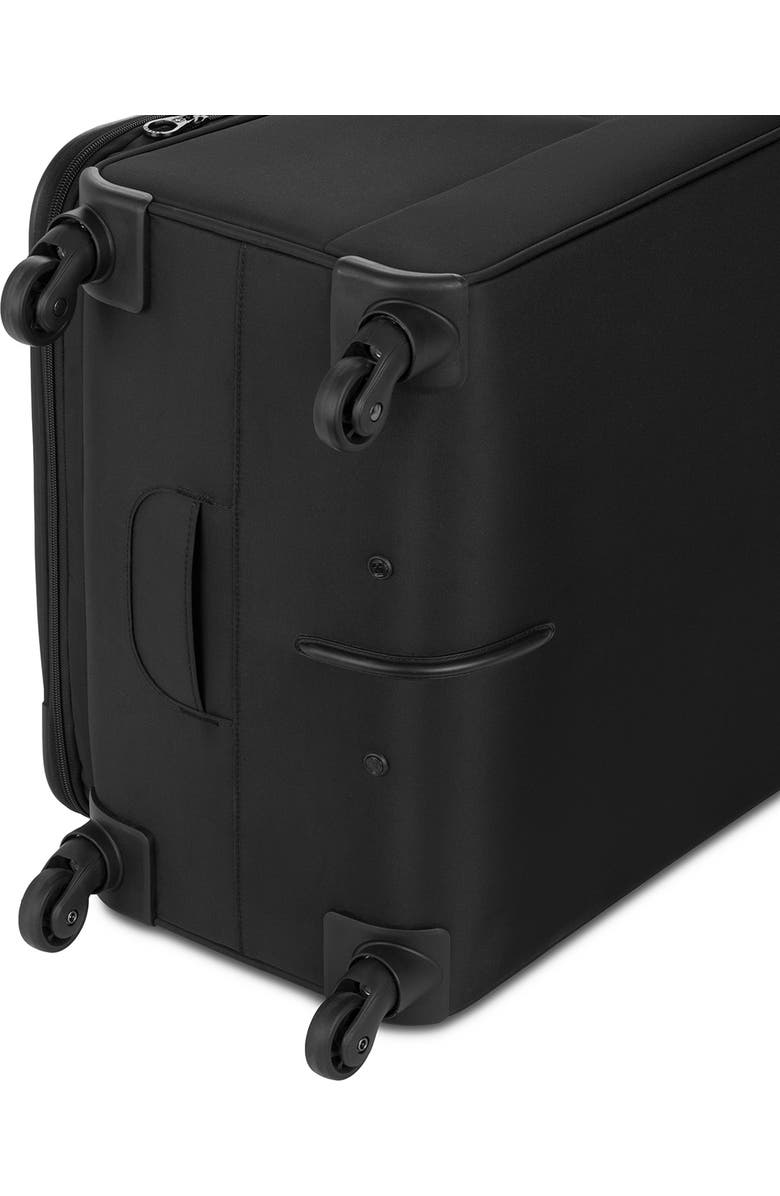 SWISSGEAR 24-Inch Softside Spinner Luggage, Alternate, color, Black
