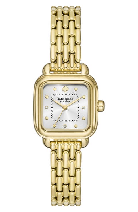 Gracie Square Bracelet Watch, 25mm