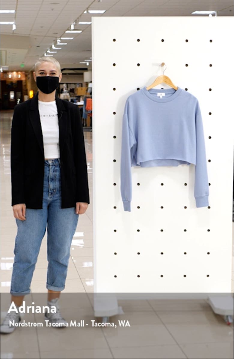 Crop Sweatshirt, sales video thumbnail