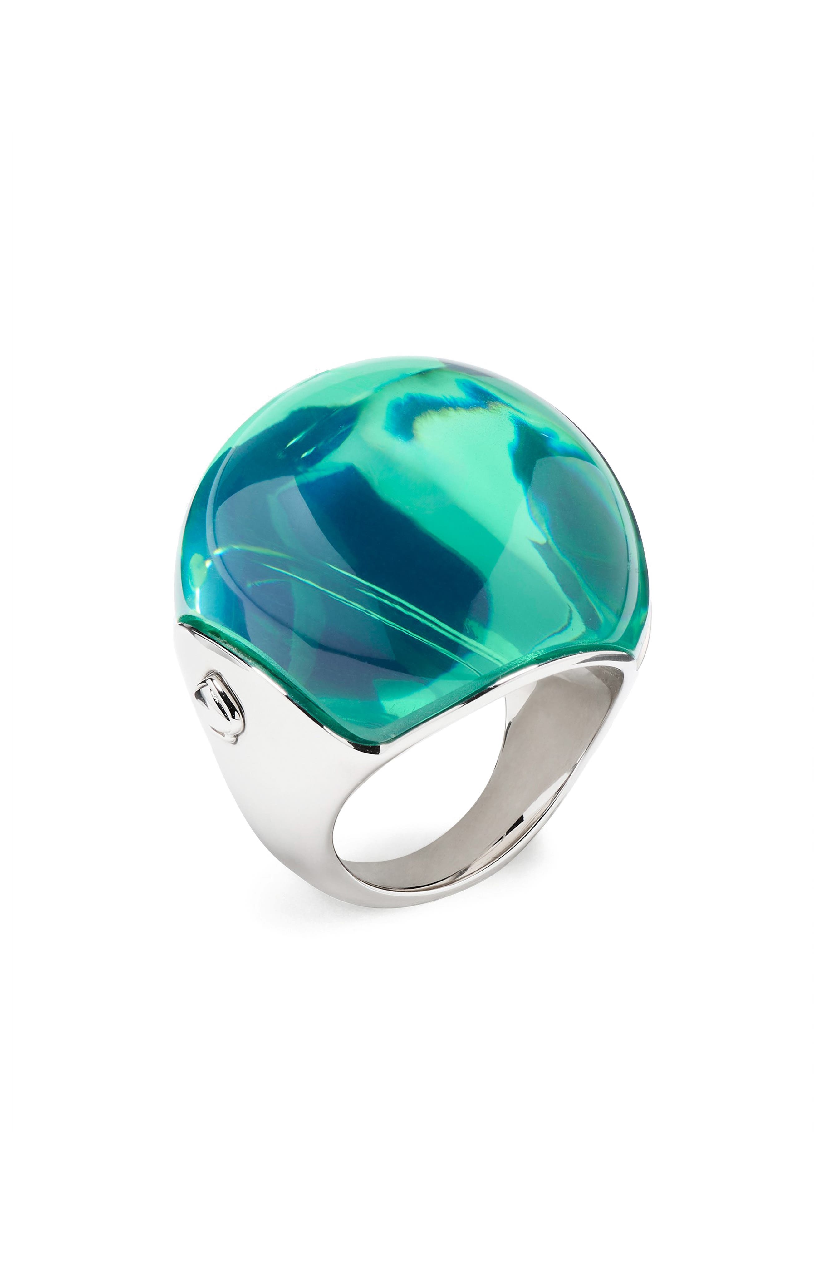 GREEN/ SILVER