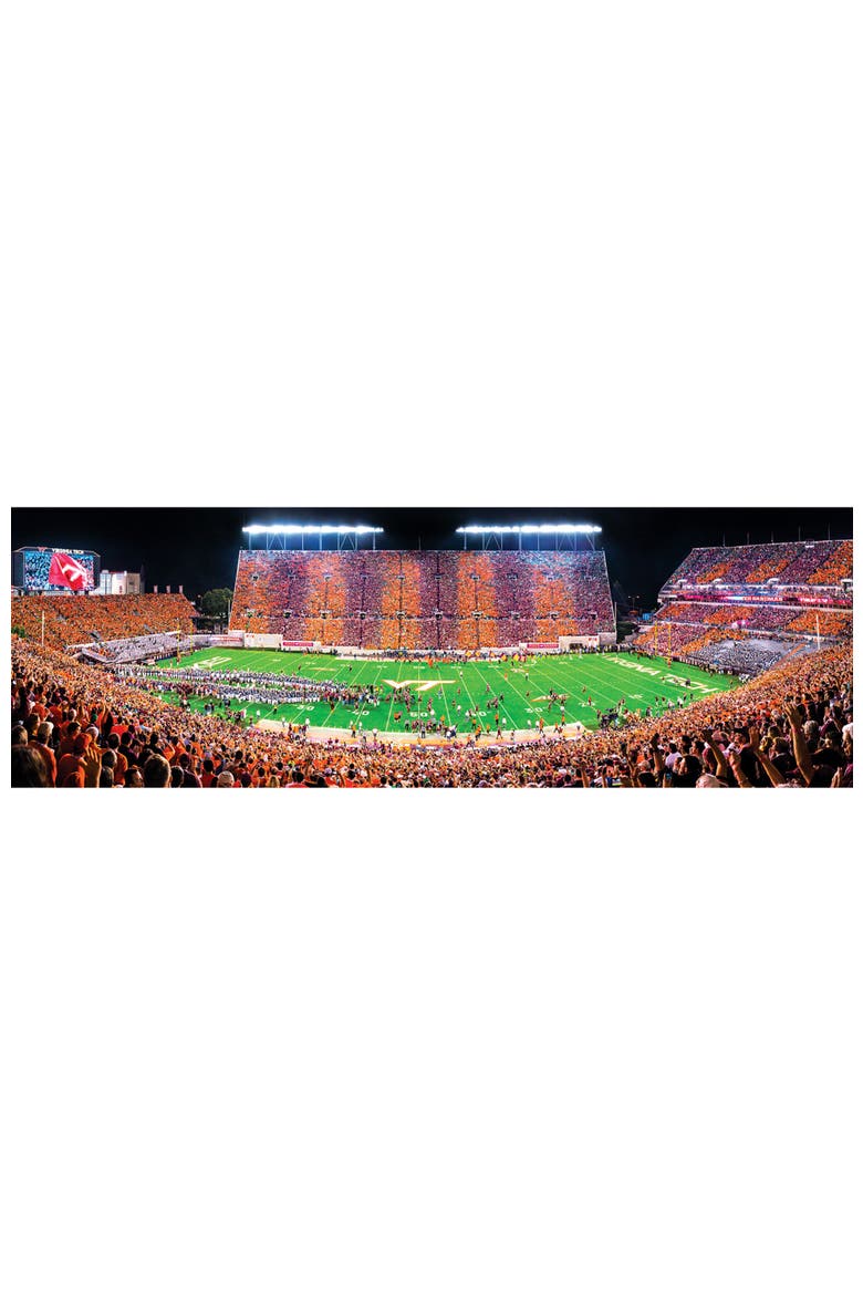 Virginia Tech 1000pc Panoramic Puzzle, Alternate, color, Multicolor