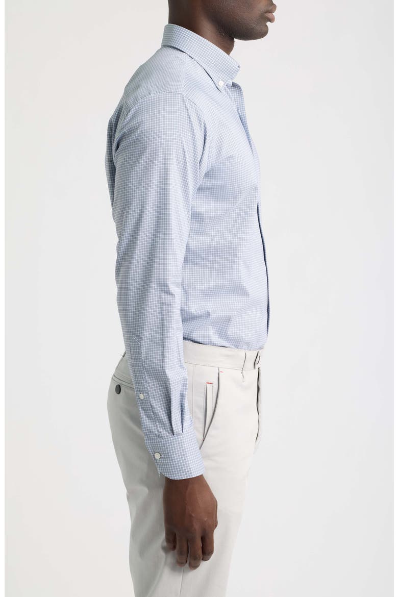 Greg Crown Long Sleeve Stretch Sport Shirt, Alternate, color, BRITISH GREY