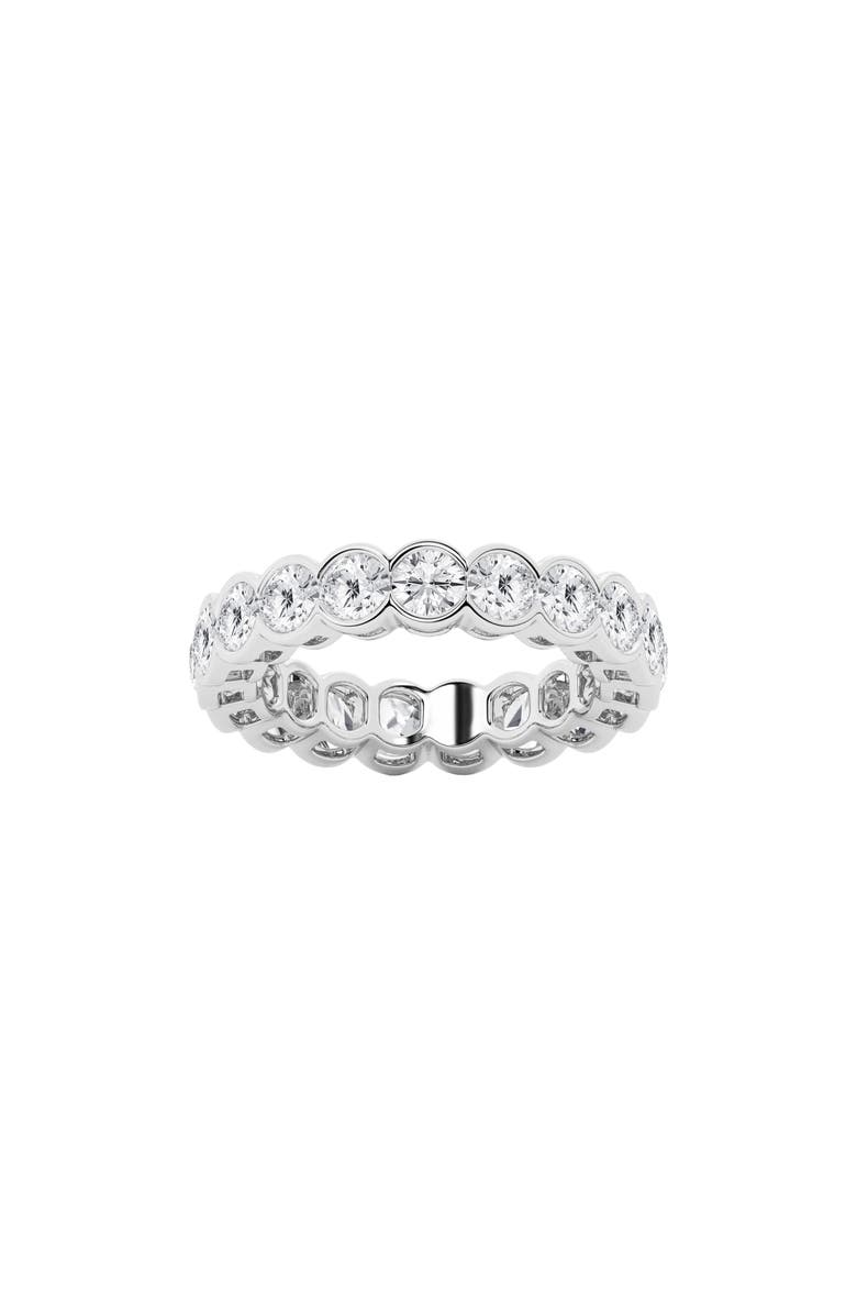 Badgley Mischka Collection 14K Gold Round Lab Created Diamond Eternity Ring - 3.00 ctw, Main, color,