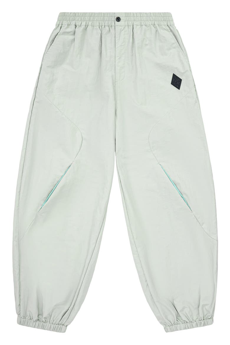 Zaid Parachute Pants, Alternate, color, SMOKE